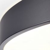 Wand- und Deckenleuchte Niklas, schwarz, 8 x 49 cm, Metall Deckenleuchte 