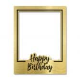 Fotorahmen Happy Birthday - Partydeko für Geburtstagsfeier 