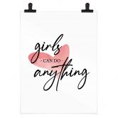 Poster Girls can do anything 
