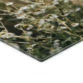 Stove cover plate for the kitchen - Summer meadow with camomile - Annie 