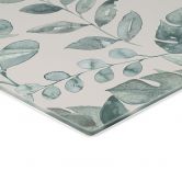 Herdabdeckplatte Dschungelblätter Aquarell Creme - Bloomery Decor 