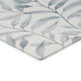 Afdekplaat voor kookplaat Delicate watercolour bladeren - Zacht grijs - Bloomery Decor  