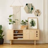 Hexagon - Holz Birke-Furnier Kubistika - Cinco 