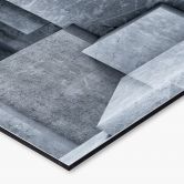 Küchenrückwand 3D Betonblöcke 