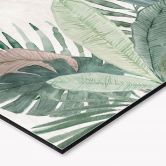 Küchenrückwand Dschungel-Blätter Grün Aquarell - Bloomery Decor 