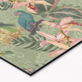 Küchenrückwand Dschungel mit Papageien Grün - Bloomery Decor 
