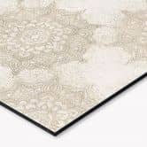 Küchenrückwand Elegantes Mandala in Sandgold - Bloomery Decor 