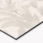 Keukenachterwand Urban Jungle tropische bladeren crème - Bloomery Decor 