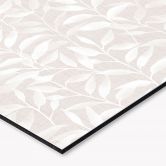 Küchenrückwand Zarte Aquarell-Blätter - Soft Beige - Erweiterbar - Bloomery Decor 