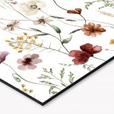 Küchenrückwand Bunte Wildblumen - UN Designs - Alu-Dibond 