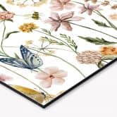 Keukenachterwand Lenteweide met vlinders - UN Designs 