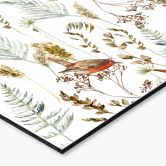 Küchenrückwand Spatzen und Rotkehlchen - UN Designs 