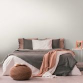 Strukturtapete Leicht Glänzend Creme - Einfarbige Vliestapete mit feiner Textur Wohnzimmer 