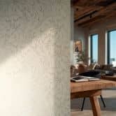 Vliesbehang Fee Wild Free crème beige grijs metallic - grassen wilde bloemen woonkamer hal kantoor 