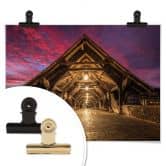 Poster Huber - Old Wooden Bridge 