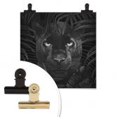 Poster Korenkova - Panther in jungle 