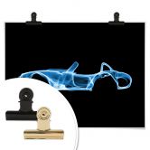 Poster Mielu - Blue car 