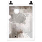 Poster 1X Studio - Line Art Frauen Portrait 