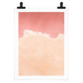 Poster Pfirsichfarbener Himmel - Amini 
