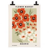Poster NKTN - Flower Market Madrid 