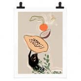 Poster Arty Guava - Papaya Balance 