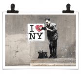 Poster Banksy - I Love New York 