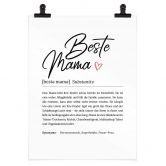 Poster Definition - Beste Mama 