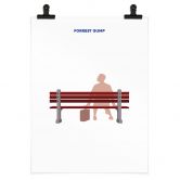 Filmposter Inspiriert vom Film "Forrest Gump" - Gomes 