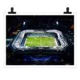 Poster FC Hansa Rostock Stadion Luftaufnahme 