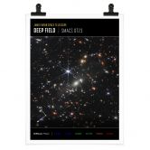 Poster James Webb Telescope - Deep Field Compass 