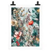 Plakat Forårseng med blomster - Jaszke 