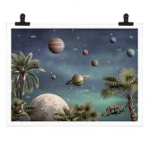 Plakat Kikki Belle - Tropical Fantasy in Space 