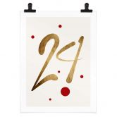 Poster Kubistika - 24 Days of Glory 