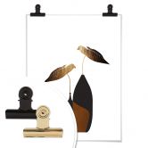 Poster Kubistika - Scandinavian Bouquet 