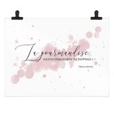 Poster La gourmandise 