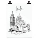 Poster Love your City - London 