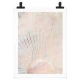 Poster Manovski - Morgendliche Sonnenstrahlen 