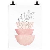 Poster Abstrakte Kunst - Zarte Schönheit der Natur - Moss 