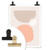 Poster Nouveauprints - Abstrakte Komposition 