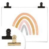 Poster Nouveauprints - Bunter Regenbogen 