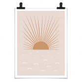 Poster Orara Studio - Rotes Sonnenlicht 