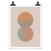 Poster Orara Studio - Sonne und Mond 