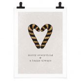 Plakat Merry Everything & Happy Always - Orara Studio 