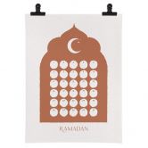Poster Calendrier ramadan à remplir 