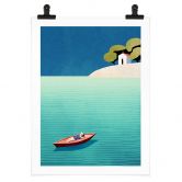 Poster Siesta im Sommer - Rivers 