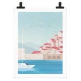 Poster Urlaub in Kroatien - Rivers 