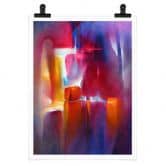 Poster Schmucker - Farbspiel 
