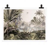 Poster Sir Edward - Landschaft mit Leoparden 