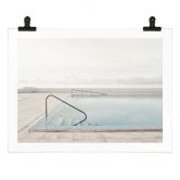 Poster Infinity Pool mit Blick auf die Wolken - Steinkopff  
