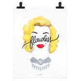 Poster Tohmé - Flawless Marilyn 